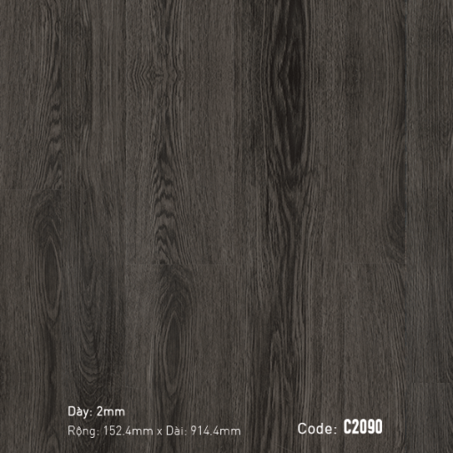 Sàn nhựa vân gỗ AROMA 2mm