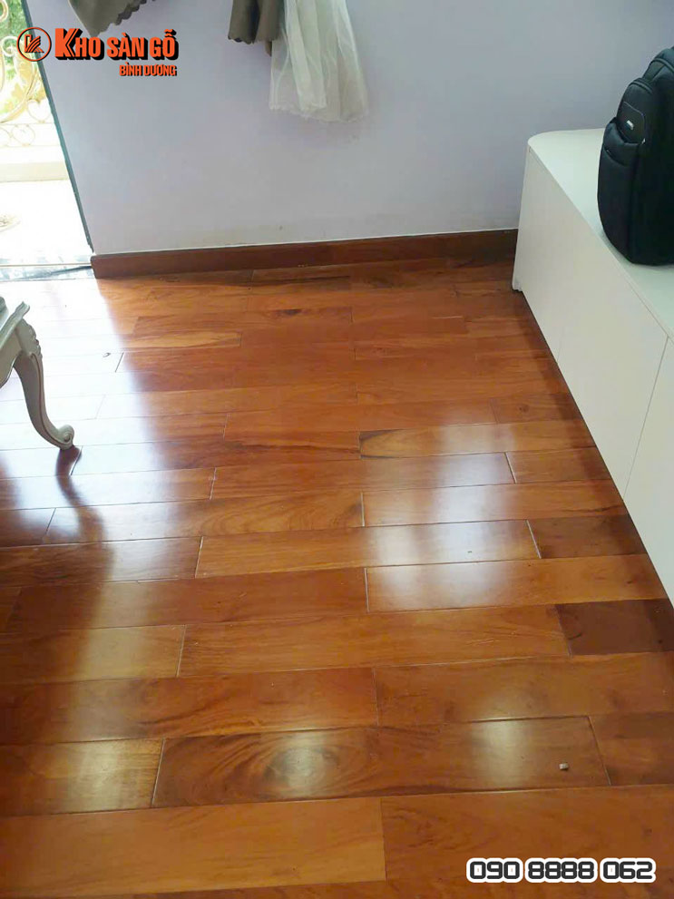 Sàn Gỗ Tự Nhiên Gõ Đỏ
