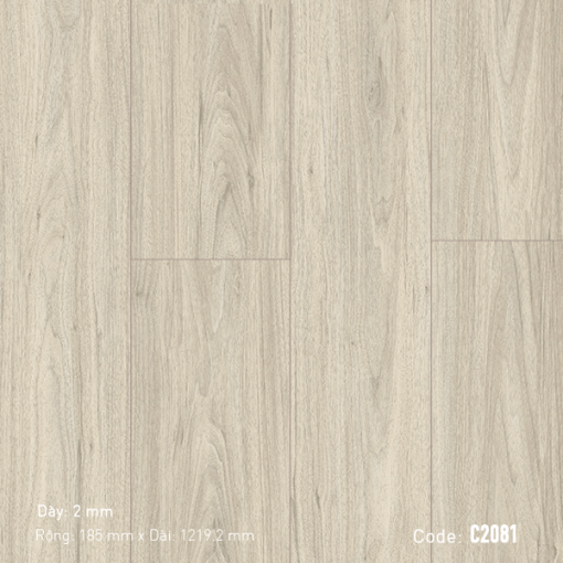 Sàn nhựa vân gỗ AROMA 2mm