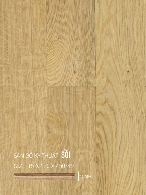 sàn gỗ Sồi Trắng Mỹ