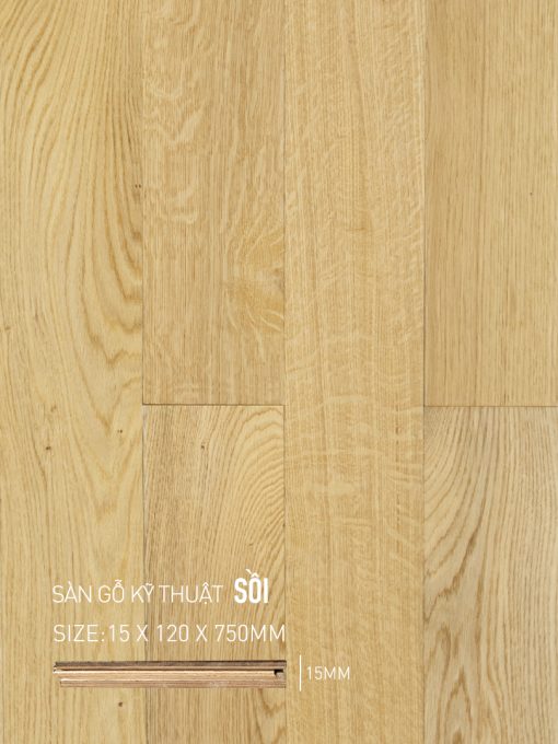 sàn gỗ Sồi Trắng Mỹ