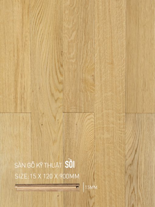 sàn gỗ Sồi Trắng Mỹ