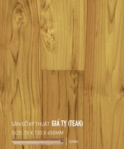 Sàn gỗ Giá Tỵ (Teak)