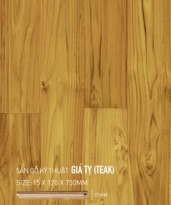 Sàn gỗ Giá Tỵ (Teak)