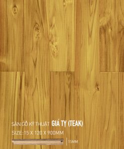 Sàn gỗ Giá Tỵ (Teak)
