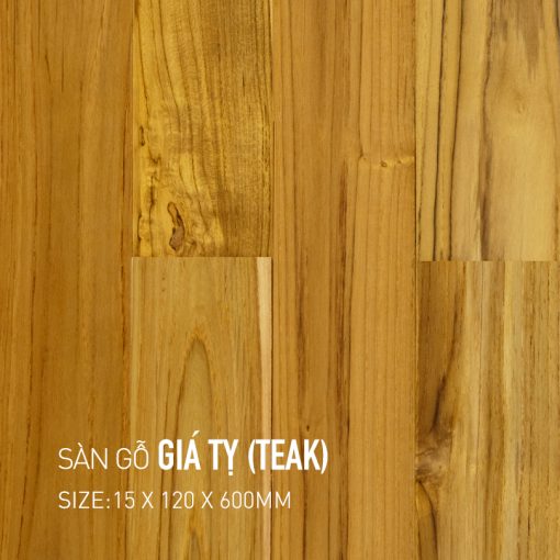 Sàn gỗ Giá Tỵ (Teak)