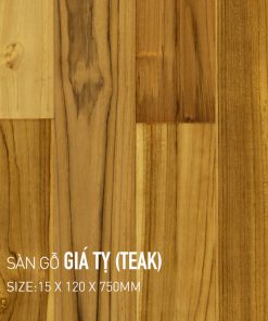 Sàn gỗ Giá Tỵ (Teak)