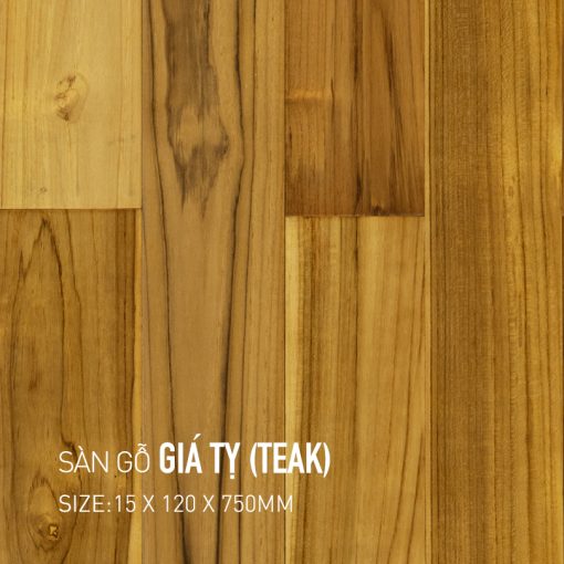 Sàn gỗ Giá Tỵ (Teak)