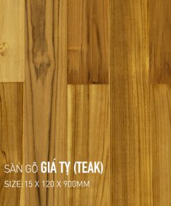 Sàn gỗ Giá Tỵ (Teak)