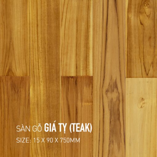 Sàn gỗ Giá Tỵ (Teak)