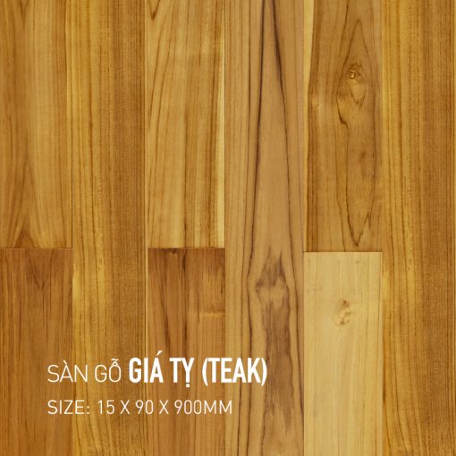 Sàn gỗ Giá Tỵ (Teak)