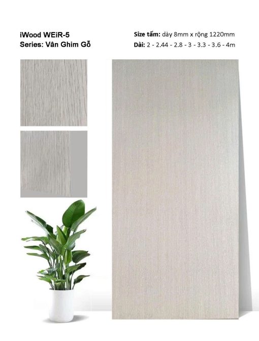 Tấm ốp đa năng iWood vân ghim gỗ