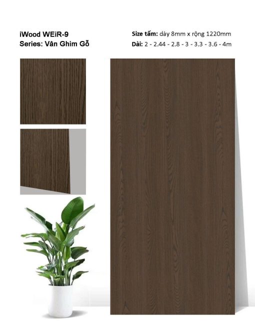 Tấm ốp đa năng iWood vân ghim gỗ