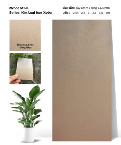 Tấm Ốp Than Tre Inox Xước iWood