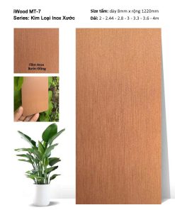 Tấm Ốp Than Tre Inox Xước iWood