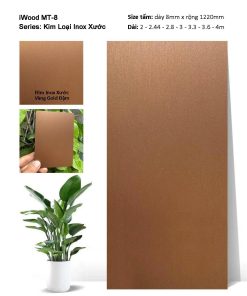 Tấm Ốp Than Tre Inox Xước iWood