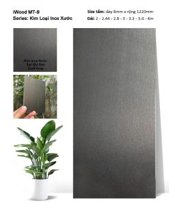 Tấm Ốp Than Tre Inox Xước iWood