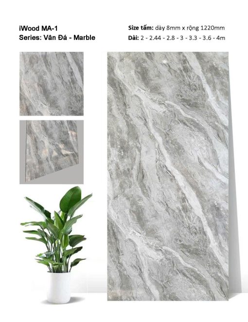 Tấm Ốp Đa Năng Vân Đá