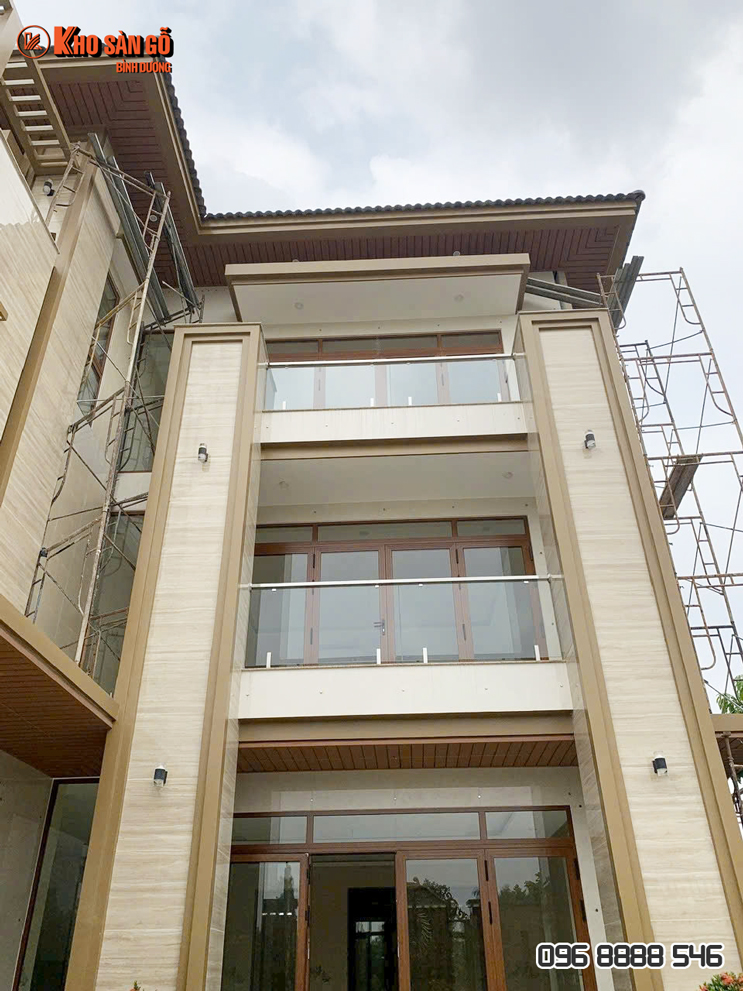 gỗ nhựa WPC ốp trần