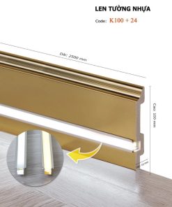 Len tường gắng LED