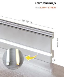 Len tường gắng LED