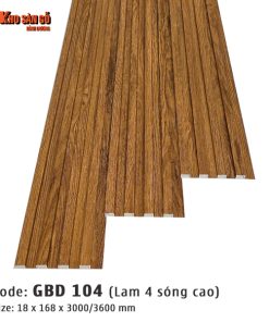 Tấm Lam Sóng Nhựa GBD