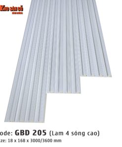 Tấm Lam Sóng Nhựa GBD