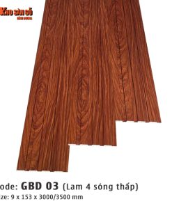 Tấm Lam Sóng Nhựa GBD