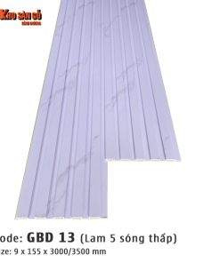 Tấm Lam Sóng Nhựa GBD