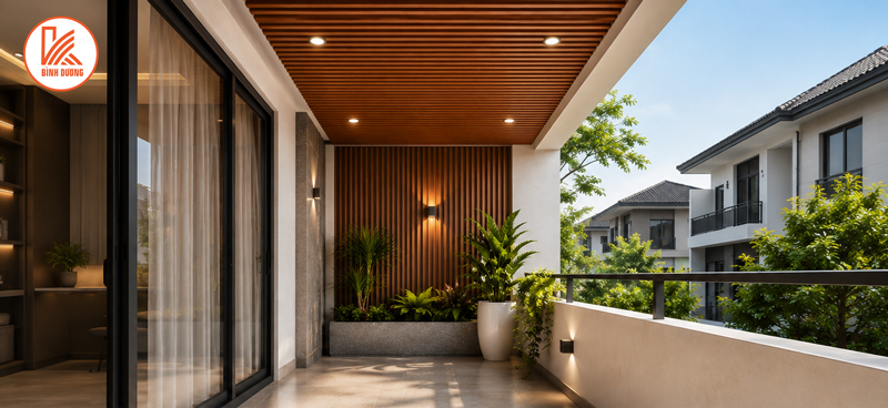 Tấm Lam Sóng Nhựa Ốp Trần Mái Hiên